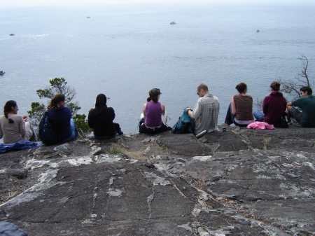 From the ELC hike in East Sooke Park in 2005.  I don't think any of these people are going to the conference.